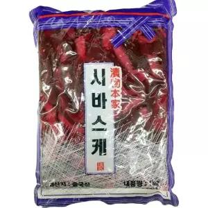 일본 오이절임 반찬 시바스케 1kg 업소용 반찬 (WB752E3)