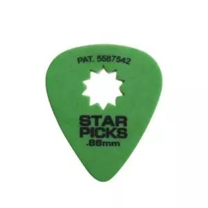 고품질 Green StarPick 0.88mm 피크 악기피크 일렉기타피크 (W0CF033)