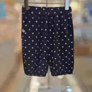 아가방 네이비 하퍼 도트 나염 6부 팬츠 01S352051