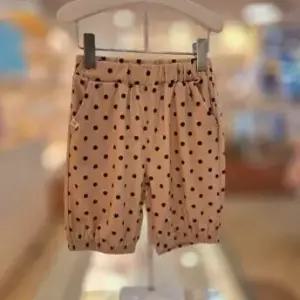 아가방 베이지 하퍼 도트 나염 6부 팬츠 01S352051