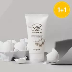 [스킨푸드][1+1]에그 화이트 퍼펙트 포어 클렌징폼150ml