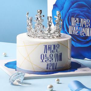 파리바게뜨 티아라 케이크