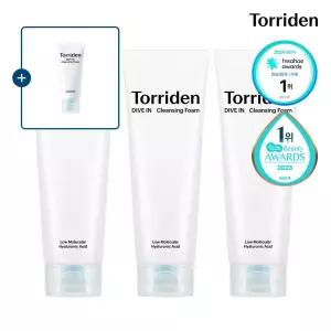 [SET] 토리든 다이브인 저분자 히알루론산 클렌징 폼 150ml X 3개 (+다이브인 폼 30ml)
