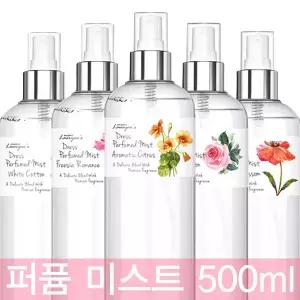미미로린스 대용량 드레스 퍼퓸 미스트 500ml 4종
