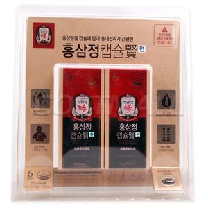 정관장 홍삼정 캡슐 현 500mg X 100캡슐 면역력 투명