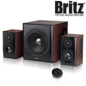 브리츠 2.1채널 블루투스 우퍼 스피커 BR-4390BT 무선리모컨