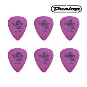 세트(6) 던롭 피크 1.14mm 톨텍스 스탠다드 Dunlop