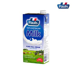 폴스 퓨어밀크 호주 흰우유 수입 멸균우유 1000ml
