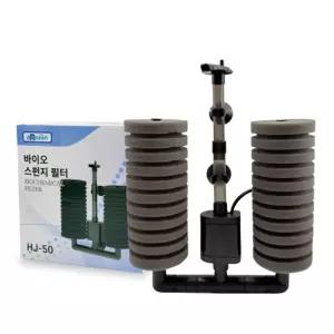 아마존 바이오 스펀지여과기 HJ-50 저소음/모터일체형
