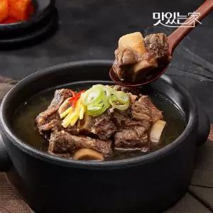 맛있는家 하누소 갈비탕 700g 5팩 세트 +고기소스)