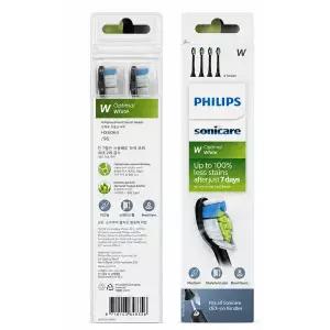 [필립스]PHILIPS 필립스 소닉케어 플렉스케어 음파 전동칫솔 칫솔모 HX6064/96/블랙/4개입