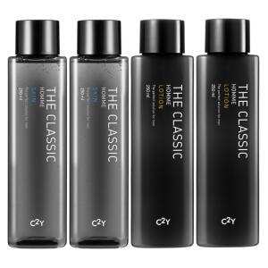 남성화장품 더클래식 옴므 남자스킨 2개+로션 2개 / 미백 주름개선 총 1000ml