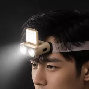 더블킬 캡 라이트 샌드,블랙 강력한 조도 해루질 낚시 레저 등산 낚시용 캠핑용품 헤드랜턴/다양한용도 사