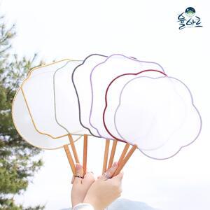 비단 실크 부채 7종 선녀 투명 단오 부체 만들기