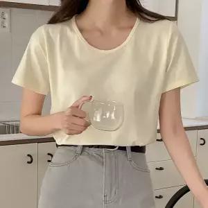 [코코블랑] [코코메이드] 데일리 모달 반팔티셔츠