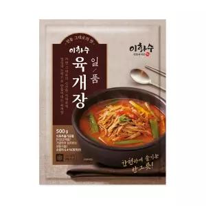 [황씨네옹고집] 이화수 대파 고기많은 일품 육개장 500g 6팩