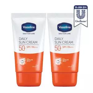 [무료배송] 바세린 데일리 선크림 50ml 1+1