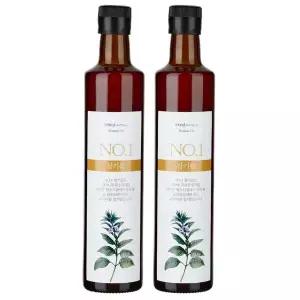[앤오일] 국산참기름500ml 2병 묶음할인