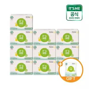 잇츠미 뉴슬림 순면 생리대 대형 10P x10팩(총 100p)