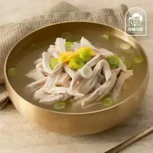 국내산 닭 순살고기 듬뿍 황기 닭곰탕 600g 1팩