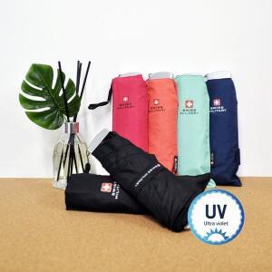 [기타][스위스 밀리터리] 3단 수동 사각 우산
