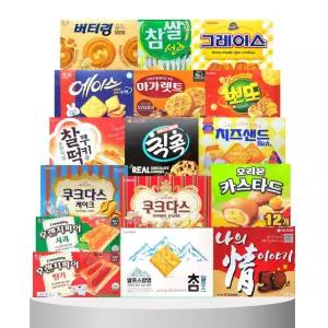 [판다네 마켓] 팔만 과자 E세트 회사 사무실 탕비실 세미나 학교 학생 어린이 대용량 간식 스낵 다과 과자선물세트
