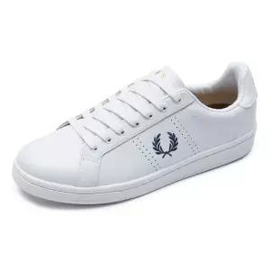 [프레드페리]프레드페리(FRED PERRY) B721 LEATHER  TOWELLING 스니커즈 (men) B6333-U05