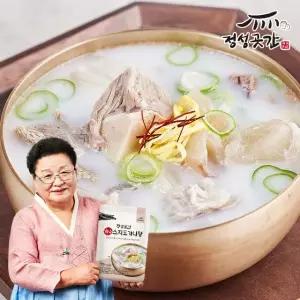정성곳간 강순의 명인의 한우 스지 도가니탕 700g 6팩