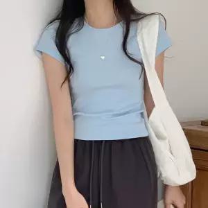 [코코블랑] [코코메이드]프렌치 컬러 티셔츠
