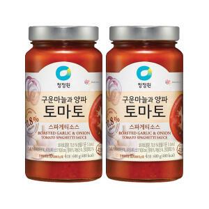 청정원 토마토 파스타소스 600g, 2개