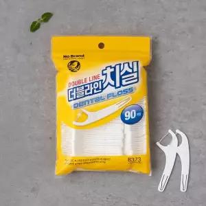 노브랜드 더블라인 치실 90개입