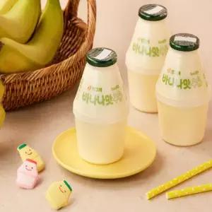 빙그레 바나나맛우유 6입 슬리퍼참 기획