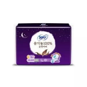 쏘피 유기농순면 오버나이트 20P
