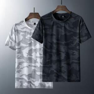 남성 냉감 에어메쉬 반팔티 L-3XL 쿨링 밀리터리 헬스 운동 작업복