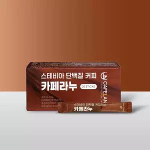 스테비아 단백질 커피믹스 카페라누 20개입 x 1박스 제로슈가 무설탕 프로틴커피