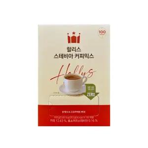 할리스 스테비아 커피믹스 9.5g 100개입 1개 (100개)