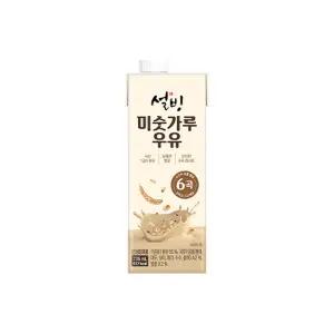 설빙 미숫가루우유 735ml 4개입/고소한맛/무배