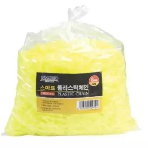 81865 플라스틱 체인 SMC4 형광(연두) (W1502AE)