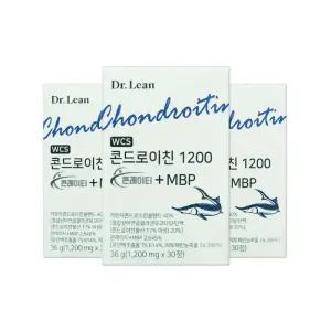 닥터린 콘드로이친 1200 콘레이티 + MBP 1200mg 30정 3개/mjc