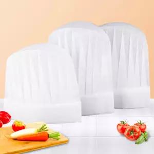 일회용 부직포 양식조리모 주방 요리사 조리사 모자 위생모 25p