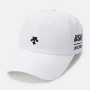 데상트 모자 TQT SQ123ICP21-WHT 팀팩 볼캡 WHITE