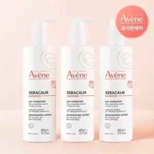 아벤느 제라캄 뉴트리션 모이스처 라이징 로션 400ml 3개