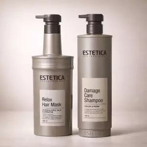 에스테티카 릴렉스 헤어 마스크 헤어팩 트리트먼트 1000ml + 데미지케어 샴푸 1000ml