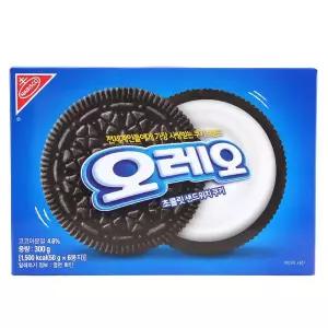 오레오 화이트크림 샌드위치 쿠키 300g