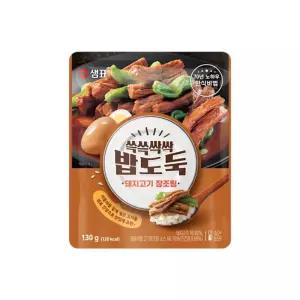 샘표 쓱쓱싹싹 밥도둑 돼지고기 장조림 130g X 6개