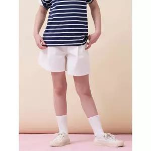 [BEANPOLE KIDS] 여아 우븐 반바지  아이보리 (BI6325G020)