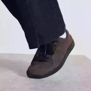 식스핏 6ft 5IN HI 스웨이드 독일군 스니커즈 키높이 버전 - 초코 브라운