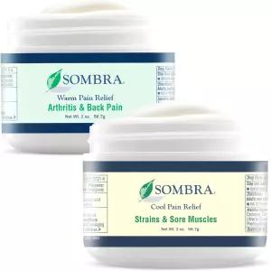 SOMBRA 솜브라 웜앤쿨 젤 2oz 근육 마사지젤 운동전후 쿨링 온열 관절 바디케어
