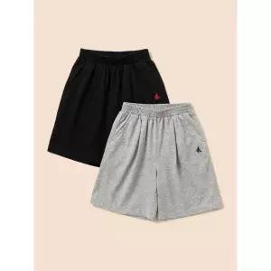 [BEANPOLE KIDS] 2PACK 저지 반바지  그레이 (BI6425U033)