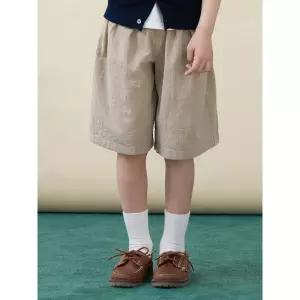 [BEANPOLE KIDS] 핫썸머 베이직 반바지  베이지 (BI6425U01A)